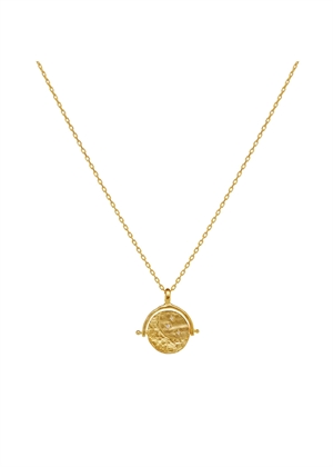 Bianca necklace Forgyldt Maanesten 
